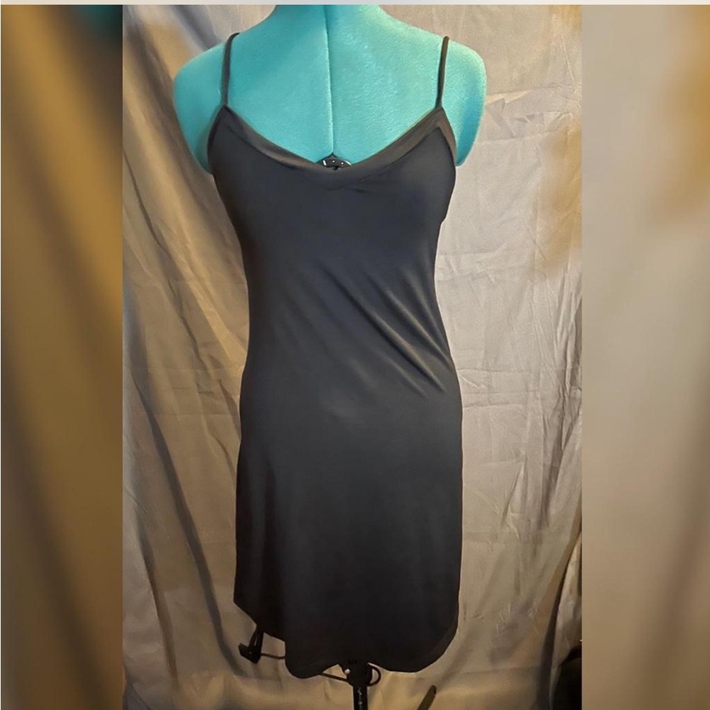 Elegant Black Slip Dress